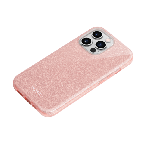 Coque slim pailletée étincelante pour Apple iPhone 13 Pro, Or Rose, Apple iPhone  13 Pro