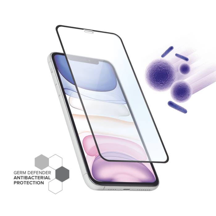 Protection d'écran antimicrobienne UltraGlass pour iPhone 14 et iPhone 13