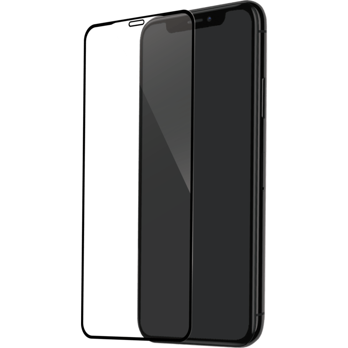 Full Coverage Tempered Glass Screen Protector For Apple Iphone Xr 11 Black The Kase
