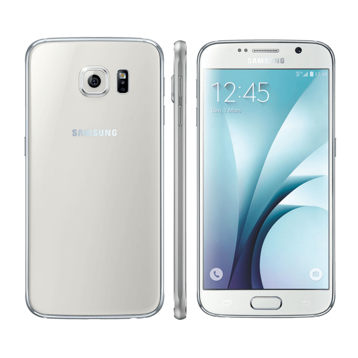 Galaxy S6 reconditionné 32 Go, Blanc, débloqué, Samsung Galaxy S6