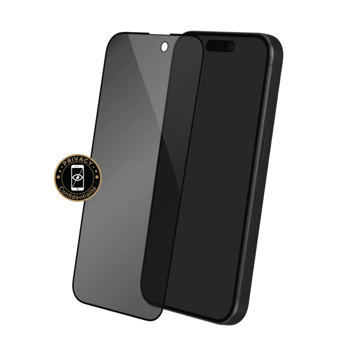 Protection en verre trempé QUAD LOCK - iPhone 15 / 15 Pro