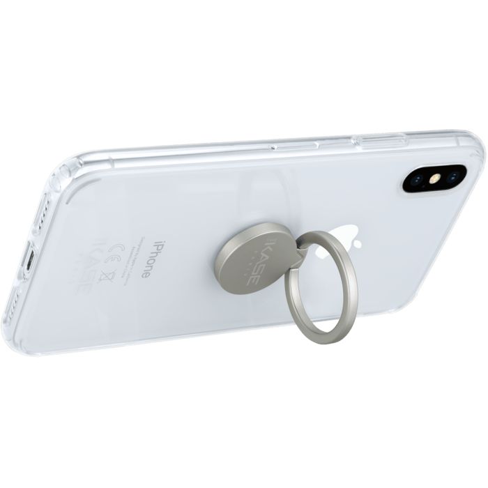 Support d’anneau de téléphone magnétique pour Magsafe, métal réglable  double anneau magnétique Magsafe Phone Grip Holder compatible Iphone