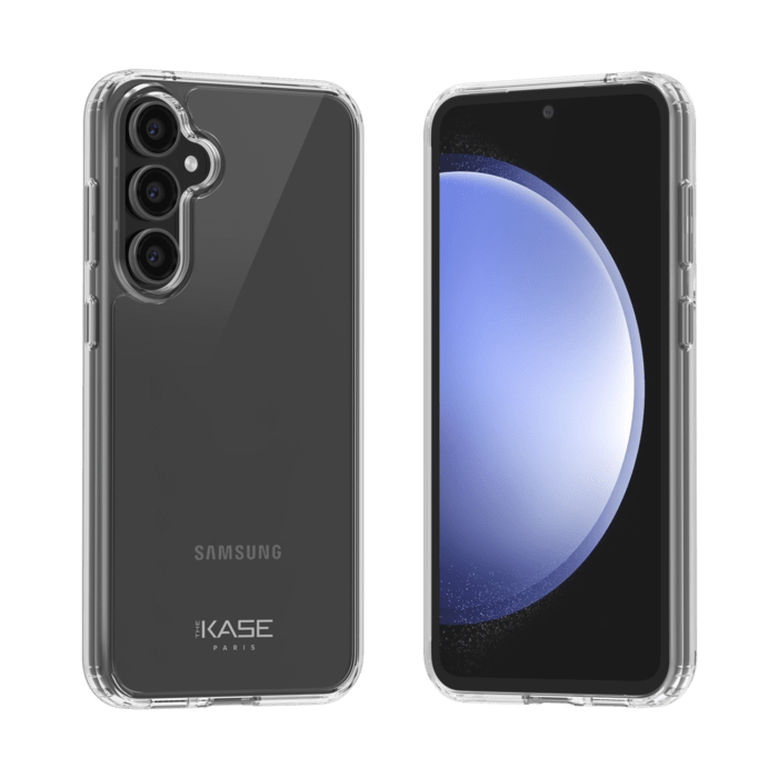 Coque hybride invisible pour Samsung Galaxy S23 FE 5G, Transparente, Samsung Galaxy S23 FE 5G