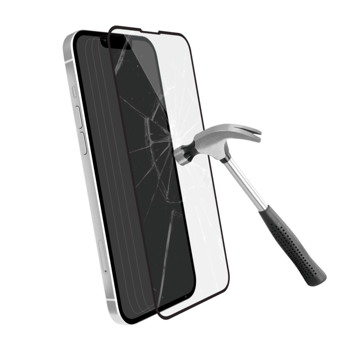 Protection d’Écran Intégrale en Verre Trempé pour iPhone 13 mini