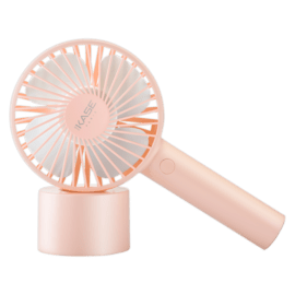 Dww-ventilateur De Cou,couleur Rose Ventilateur Portable Mini